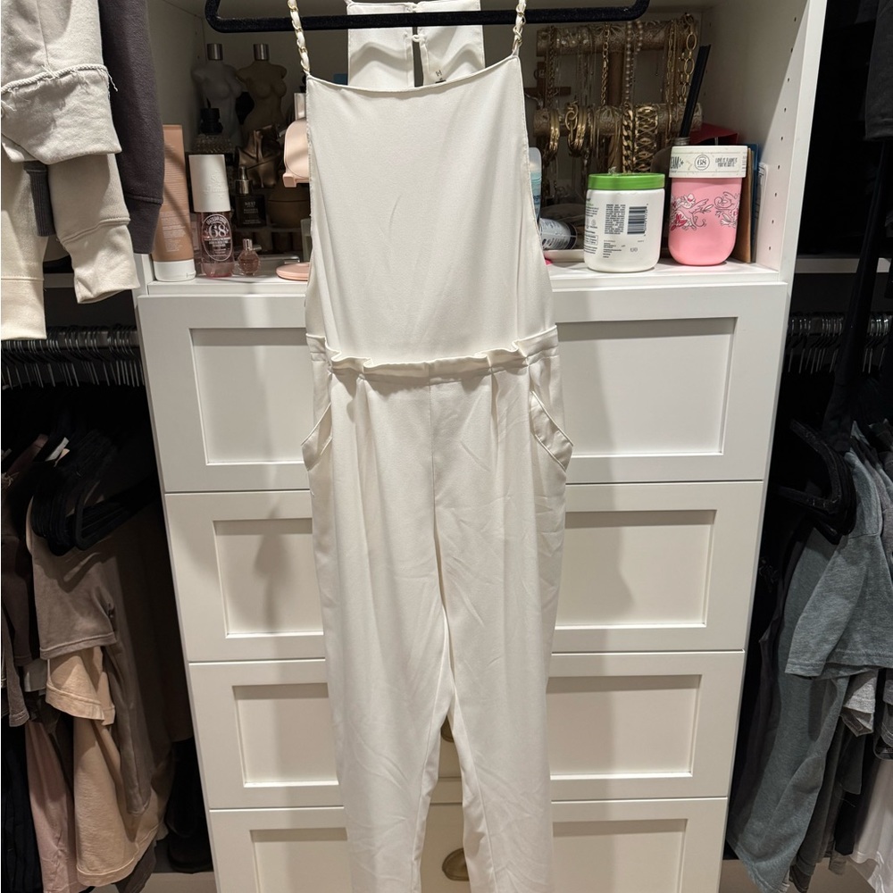 Elegant White Jumpsuit